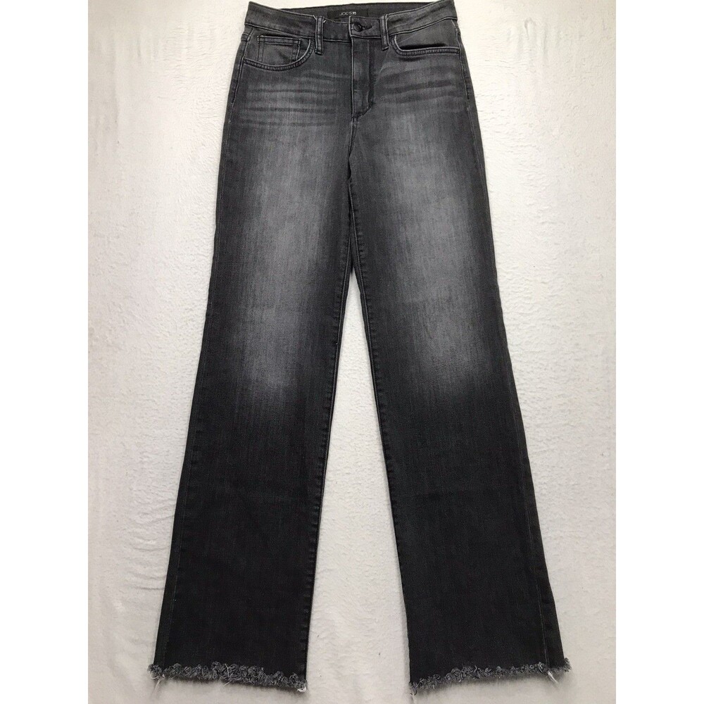 Joe's Jeans Women's Wide Leg Flare Jeans in Washed Black/Grey
